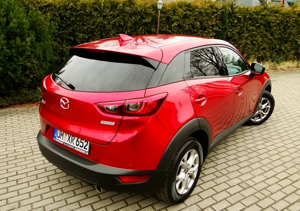 Mazda CX-3 cena 72900 przebieg: 97062, rok produkcji 2019 z Iława małe 781